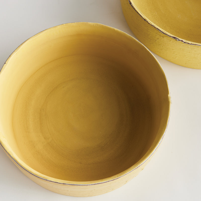 NAPA Home & Garden, STUDIO DECORATIVE LOW BOWLS, SET OF 2,N4XN200YL