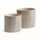 NAPA Home & Garden, MINA POTS, SET OF 2,N4YG34BK