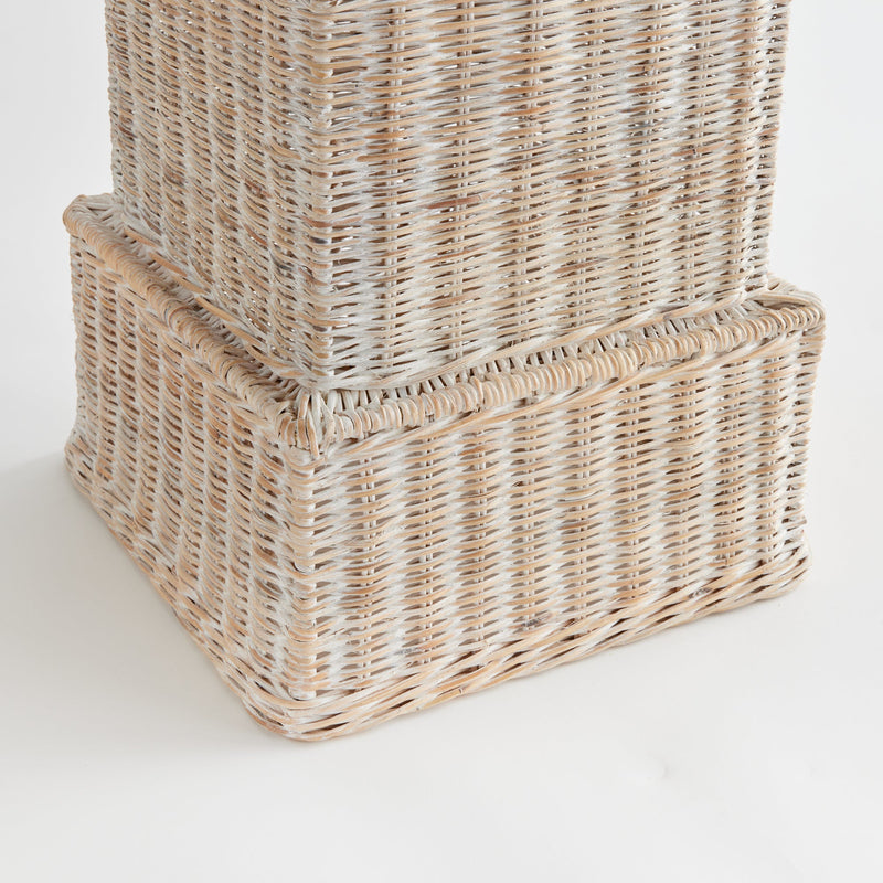 NAPA Home & Garden, CHARLESTON RATTAN PEDESTAL & EVREN VASE COLLECTION