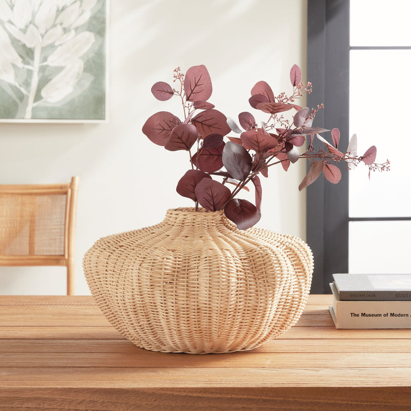 NAPA Home & Garden, CHARLESTON RATTAN PEDESTAL & EVREN VASE COLLECTION