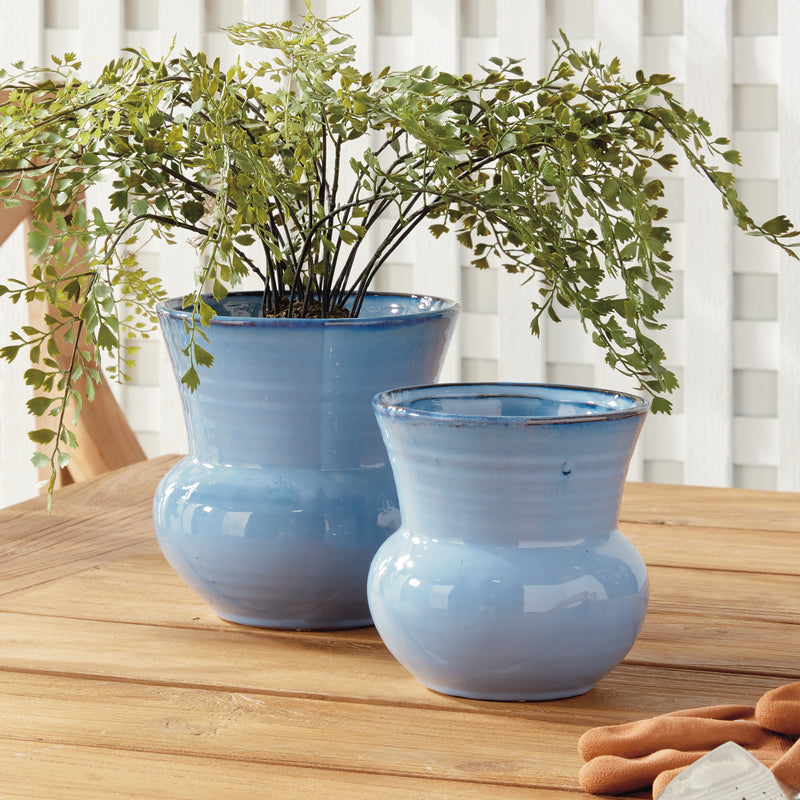 NAPA Home & Garden, DELANEY POT LARGE,N5CH09BL