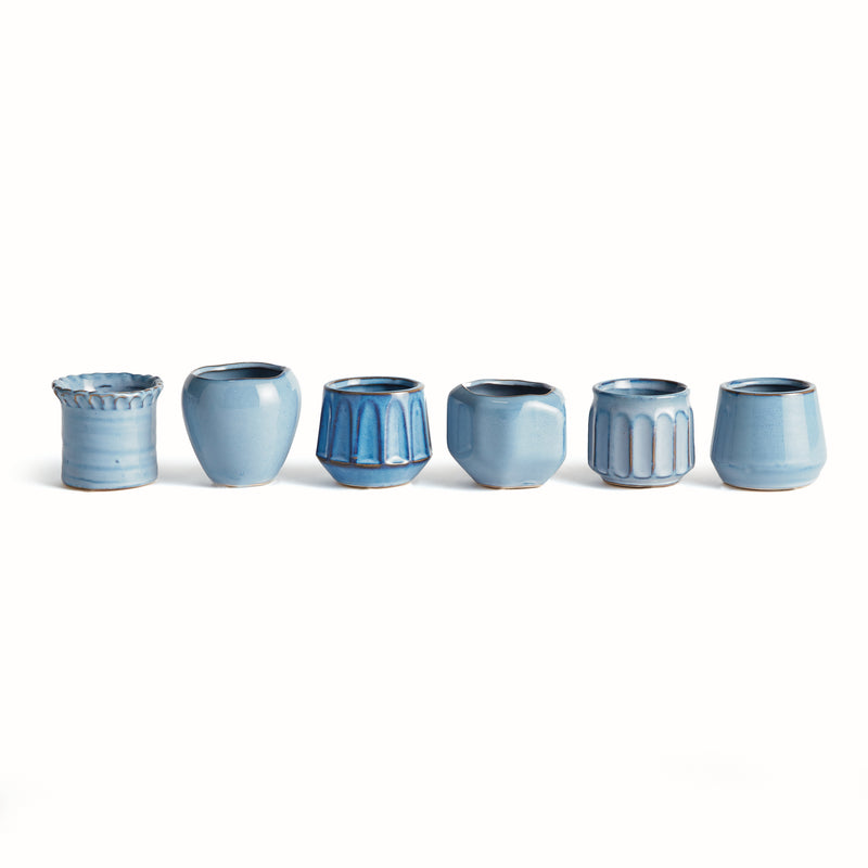 NAPA Home & Garden, DEZIE MINI POTS, SET OF 6,N5CH18BL