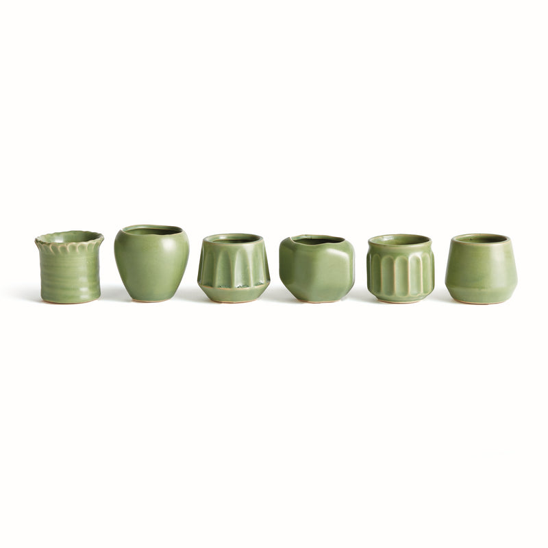 NAPA Home & Garden, DEZIE MINI POTS, SET OF 6,N5CH18GR