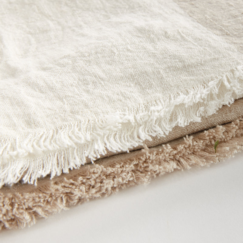 NAPA Home & Garden, ANIKA EUROPEAN LINEN THROW,N5DA17WH