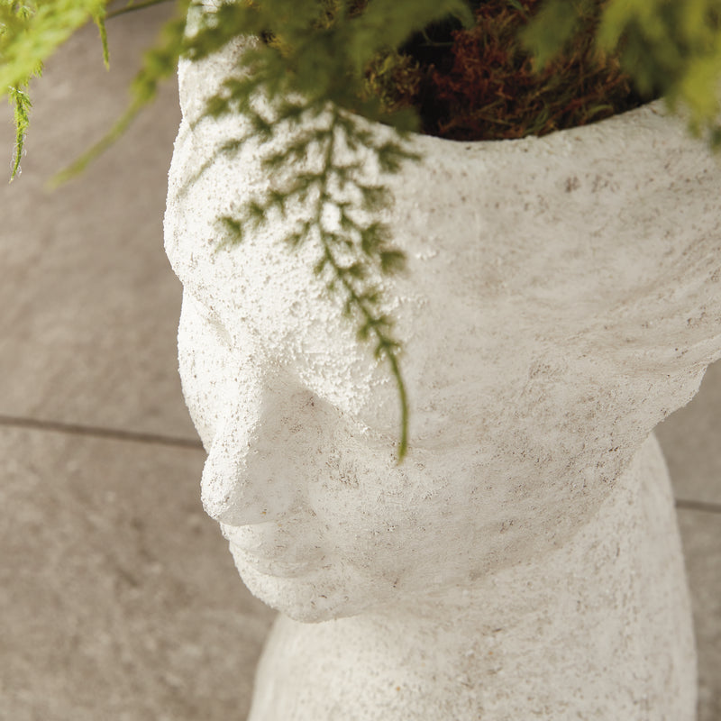 NAPA Home & Garden, WEATHERED GARDEN FEMALE BUST PLANTER,N5DJ73WH