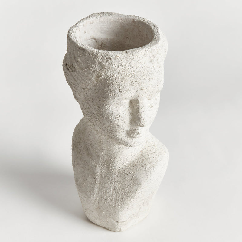 "Weathered Garden Female Bust Planter by NAPA Home & Garden"