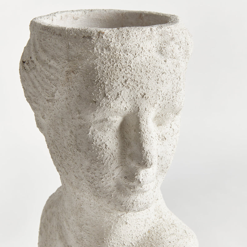 "Weathered Garden Female Bust Planter by NAPA Home & Garden"