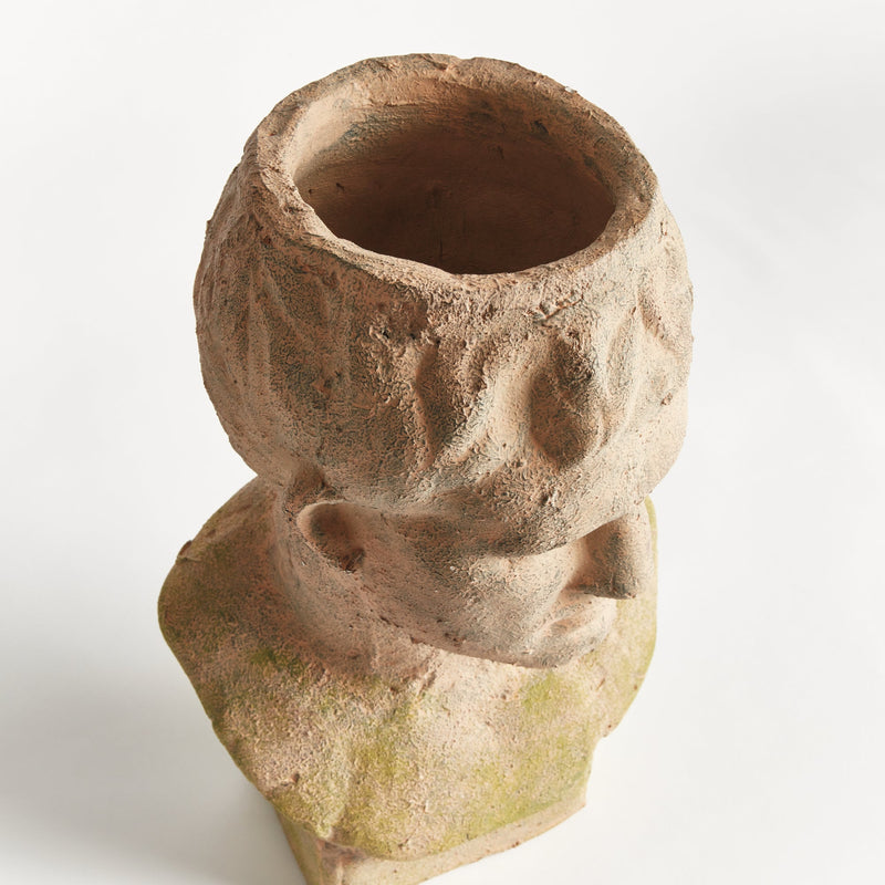 NAPA Home & Garden, Weathered Garden Male Bust Planter