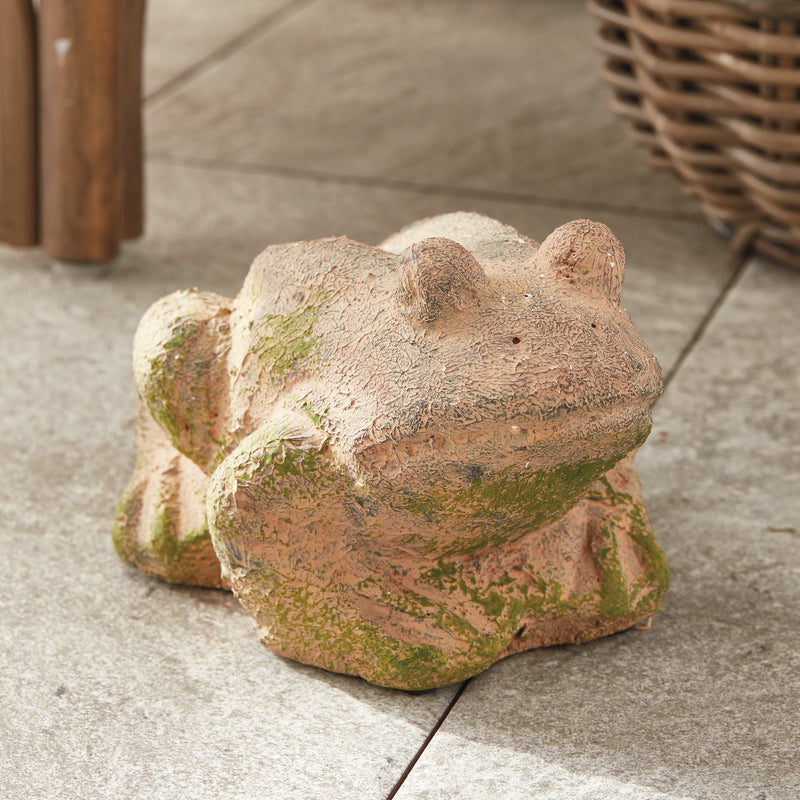 NAPA Home & Garden, WEATHERED GARDEN FROG,N5DJ80