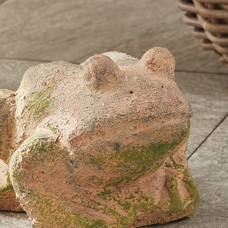 NAPA Home & Garden, WEATHERED GARDEN FROG,N5DJ80