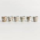 PROVINCE MINI FLOWER POTS, SET OF 6