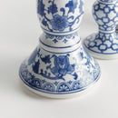 DYNASTY TAPER HOLDERS, SET OF 5