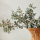 OLIVE STEMS WITH OLIVES 32", BUNDLE OF 2