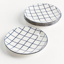STRIA 8.5" PLATES, SET OF 4