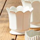 NAPA Home & Garden, MALINE FOOTED  POT LARGE,N5NG37WH