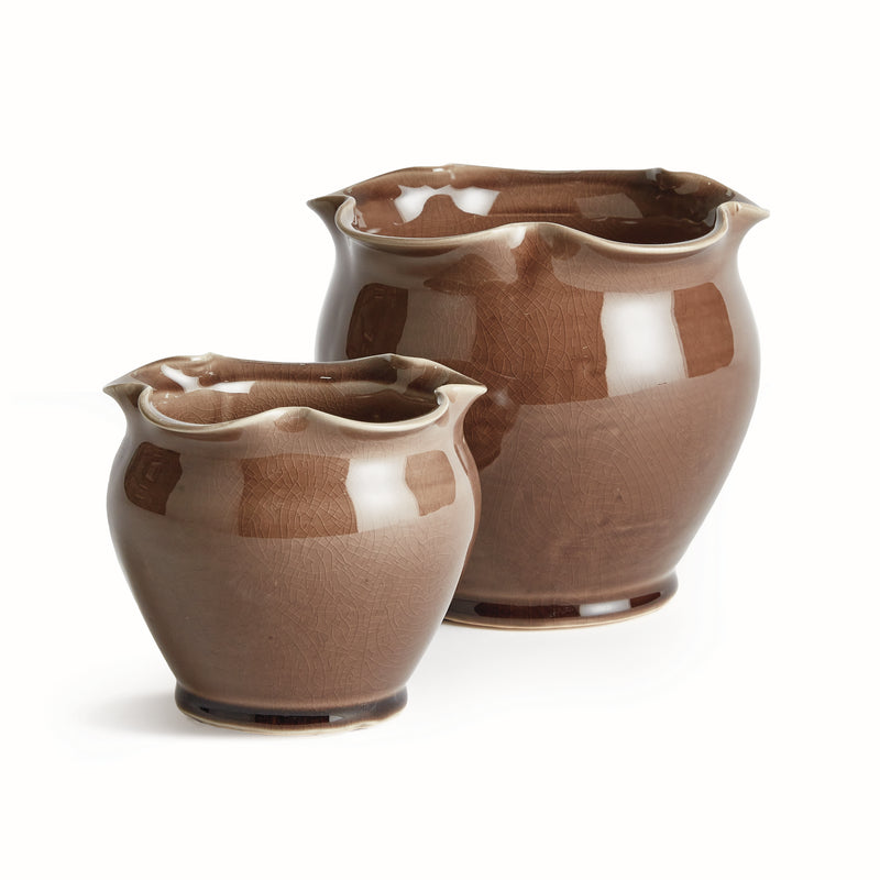 NAPA Home & Garden, MEGAN POTS, SET OF 2,N5NG46BR