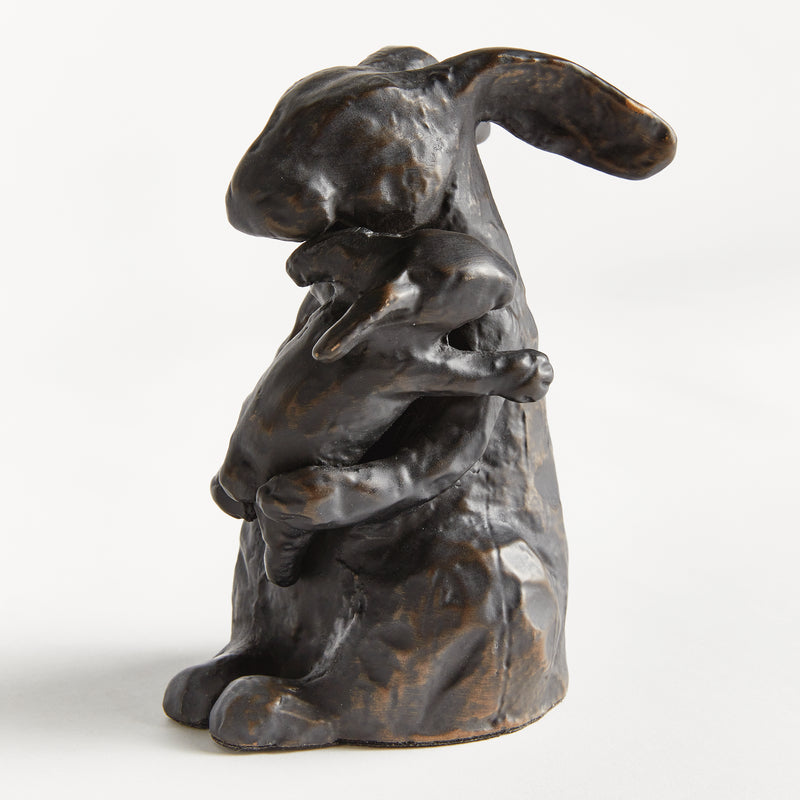 NAPA Home & Garden, MOTHER RABBIT SCULPTURE,N5RB16BK