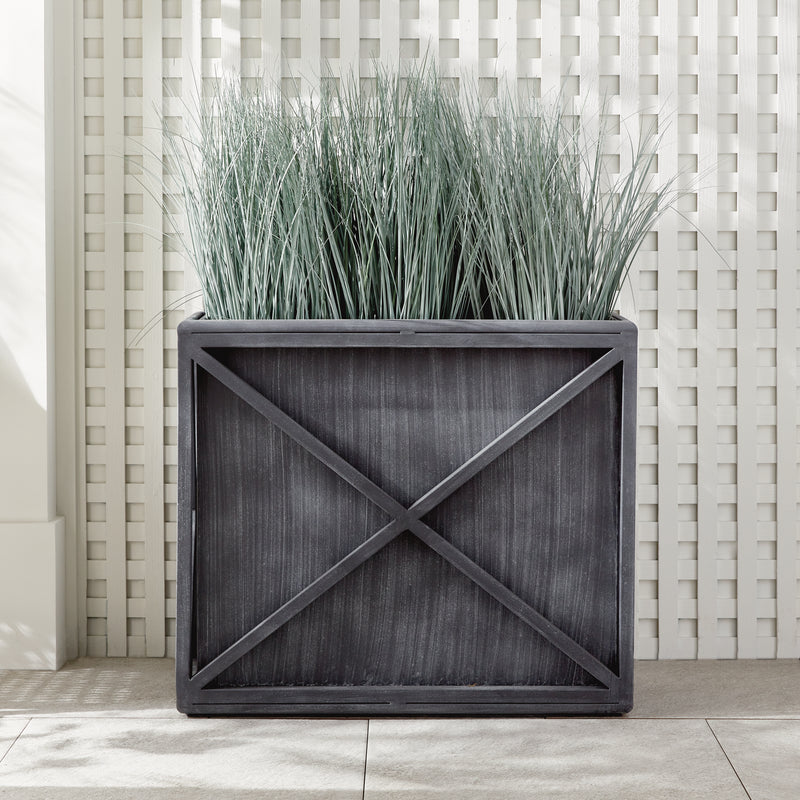 NAPA Home & Garden, TERRAZZA TALL RECTANGULAR PLANTER,N5RB20