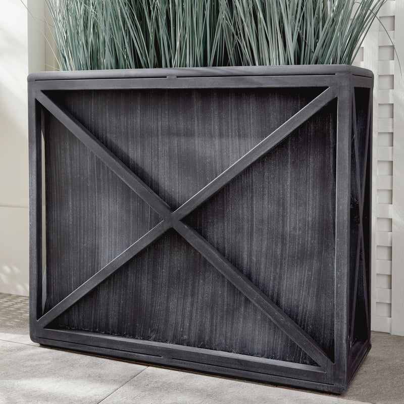 NAPA Home & Garden, TERRAZZA TALL RECTANGULAR PLANTER,N5RB20