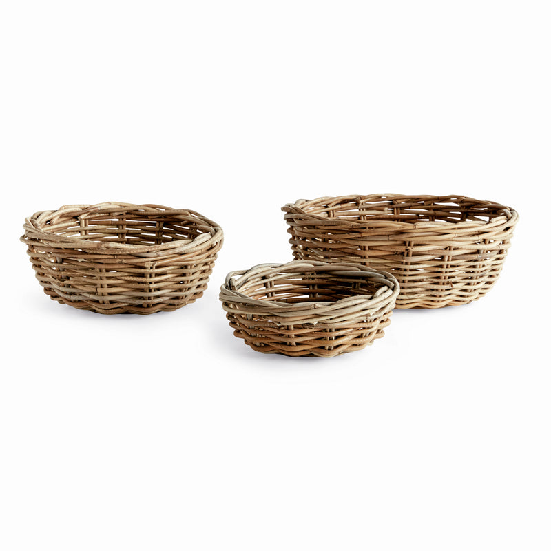 NAPA Home & Garden, NORMANDY LOW BOWLS, SET OF 3,N5RT14