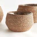 SEAGRASS ROUND TAPERED BASKETS, SET OF 3