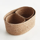 SEAGRASS STORAGE BASKETS, SET OF 3