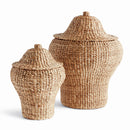 NAPA Home & Garden, WATER HYACINTH GINGER JARS, SET OF 2,N5TD14