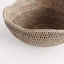 NAPA Home & Garden, BURMA RATTAN SCALLOPED EDGE BOWL,N5TN04GY