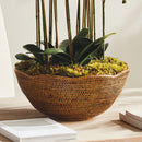 NAPA Home & Garden, BURMA RATTAN SCALLOPED EDGE BOWL