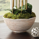 NAPA Home & Garden, BURMA RATTAN SCALLOPED EDGE BOWL