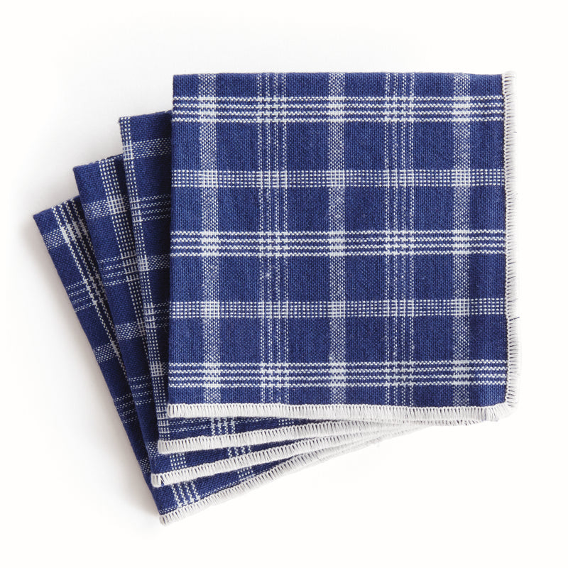 NAPA Home & Garden, BARCLAY BUTERA OAKWOOD COCKTAIL NAPKINS, SET OF 4,N5TT18