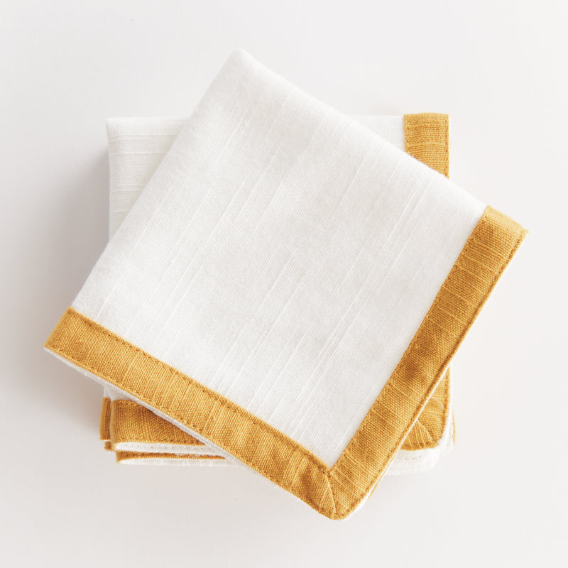 NAPA Home & Garden, CONNOR COCKTAIL NAPKINS, SET OF 4,N5TT28