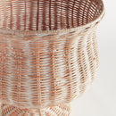 CHESAPEAKE RATTAN FOOTED URN COLLECTION