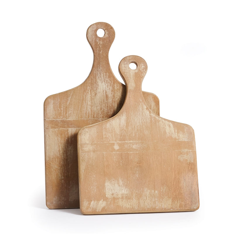 Napa Home Garden, ANTIQUE SHORT CUTTING BOARDS ,SET OF 2,na221