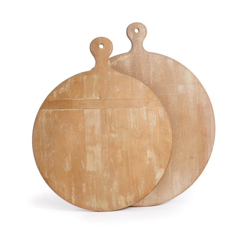 Napa Home Garden, ANTIQUE ROUND CUTTING BOARDS ,SET OF 2,na223