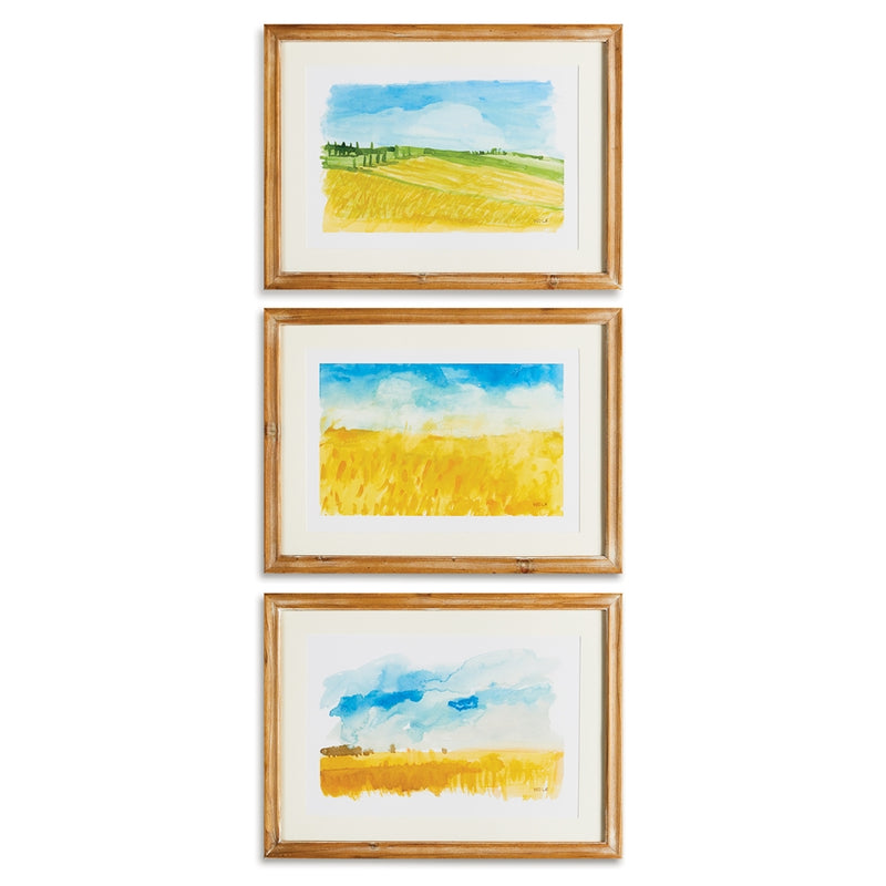 Napa Home Garden, EUROPEAN LANDSCAPE PRINTS ,SET OF 3,na228