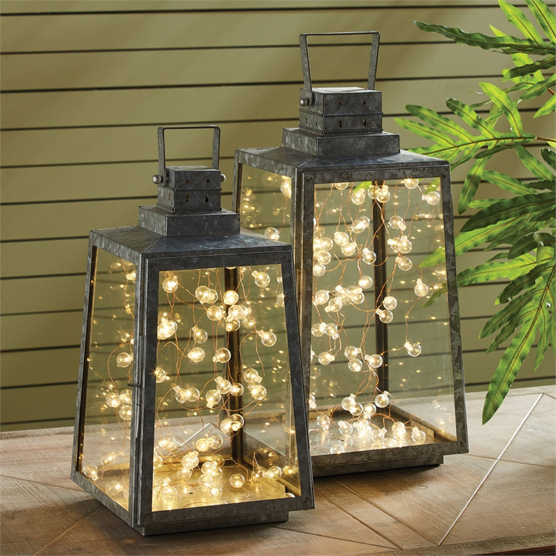 Napa Garden Collection-Napa Nght Sky Mini Globe Lights, 24.6 inches