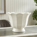 NAPA Home & Garden, MIRABELLE FLUTED CACHEPOT LARGE,NFD231