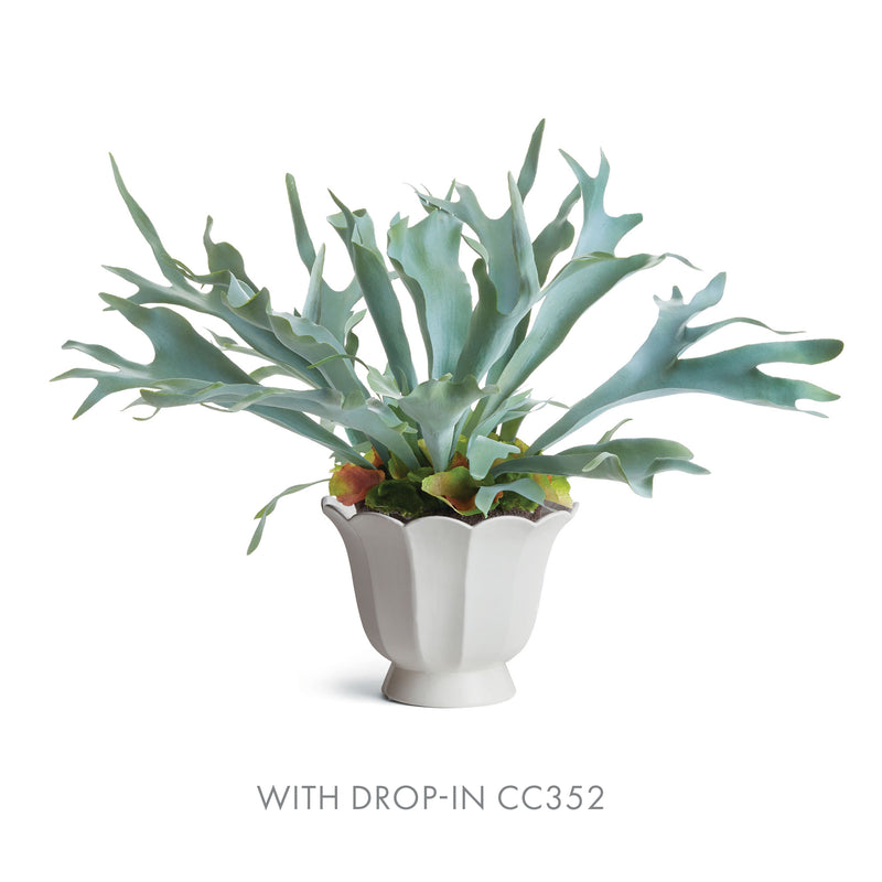 NAPA Home & Garden, MIRABELLE FLUTED CACHEPOT LARGE,NFD231