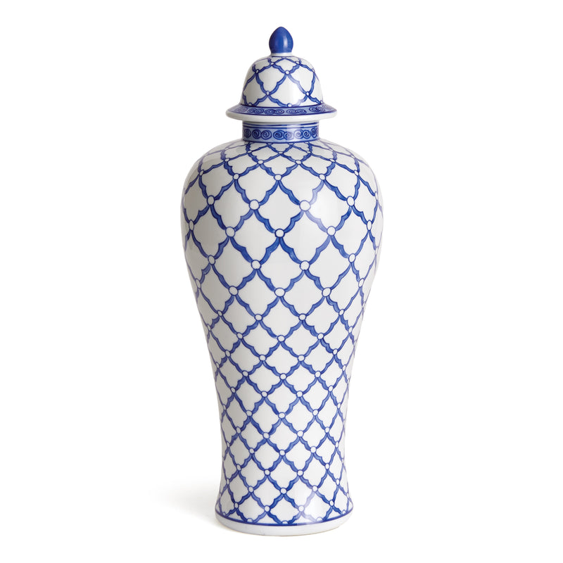 NAPA Home & Garden, BARCLAY BUTERA DYNASTY LATTICE JAR,NFG418