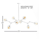 NAPA Home & Garden, DANIELLA GLOBE CHANDELIER Series