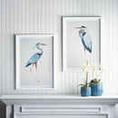 NAPA Home & Garden, BLUE HERON PRINTS, SET OF 2,NH223
