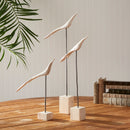 NAPA Home & Garden, THE FLOCK, SET OF 3,NHL402WH