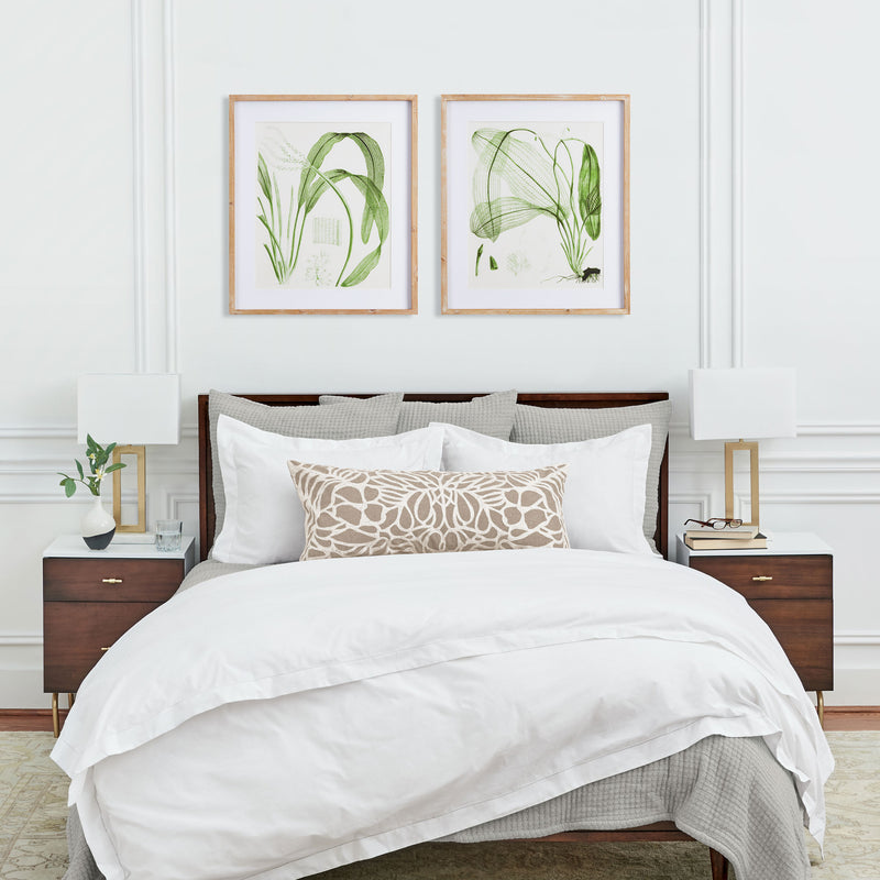 NAPA Home & Garden, AQUATIC LEAF PRINTS, SET OF 2,NNH521