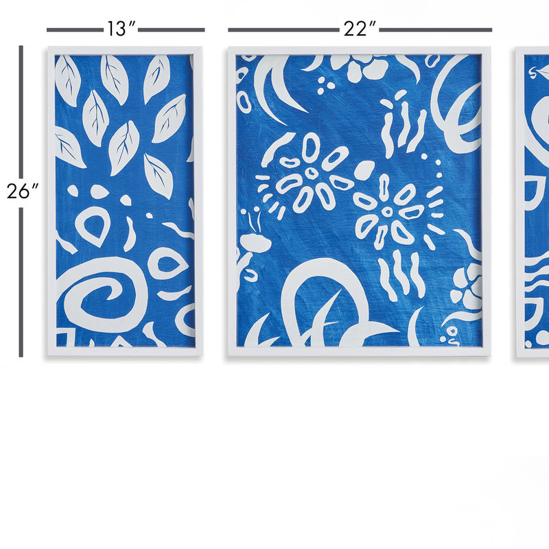 NAPA Home & Garden, SUMMER PARTY PRINTS, SET OF 3,NNH534