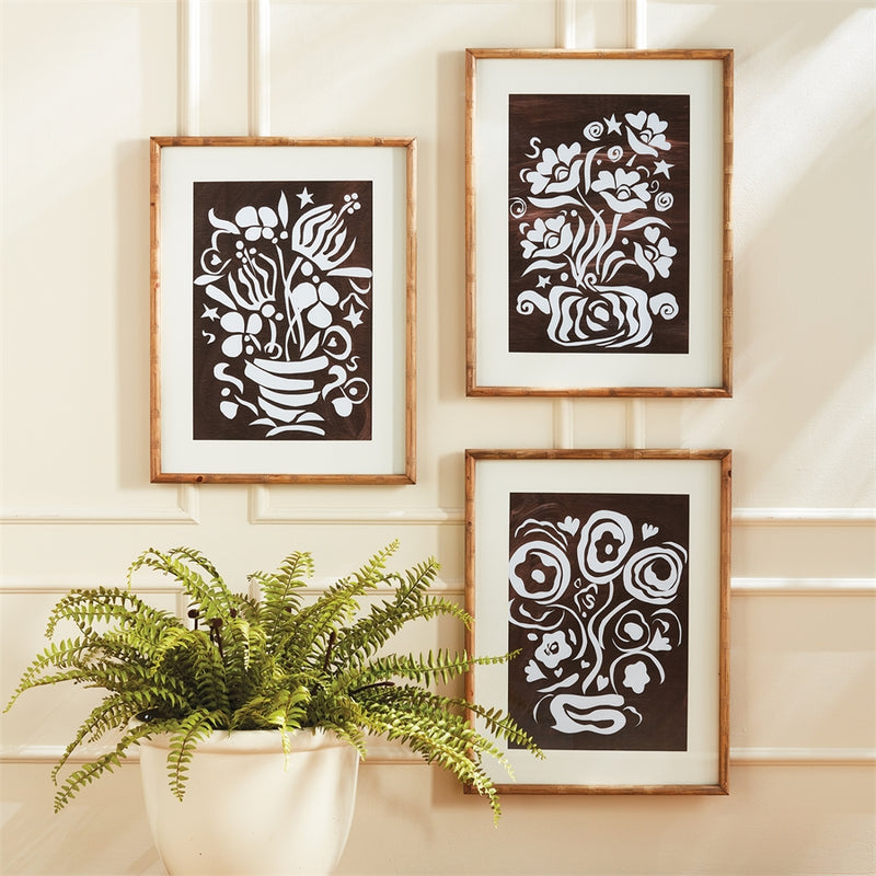 Napa Home Garden, DARE TO DANCE PRINTS ,SET OF 3,nnh536