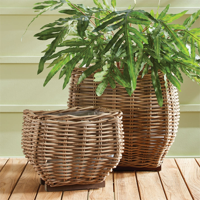 Napa Home Garden, SYLVIE SQUARE TAPER BASKET LARGE,nnv429