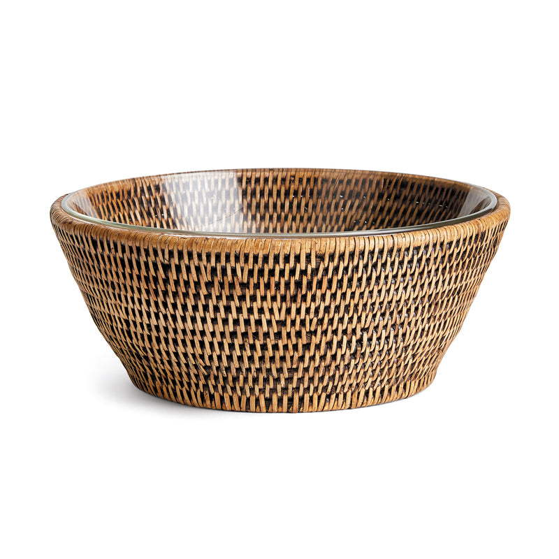 NAPA Home & Garden, BURMA RATTAN SERVING BOWL 10.75",NTN248BR