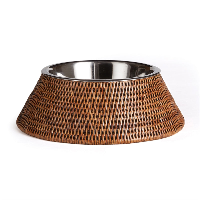 Napa Home Garden, BURMA RATTAN PET BOWL,ntn249br