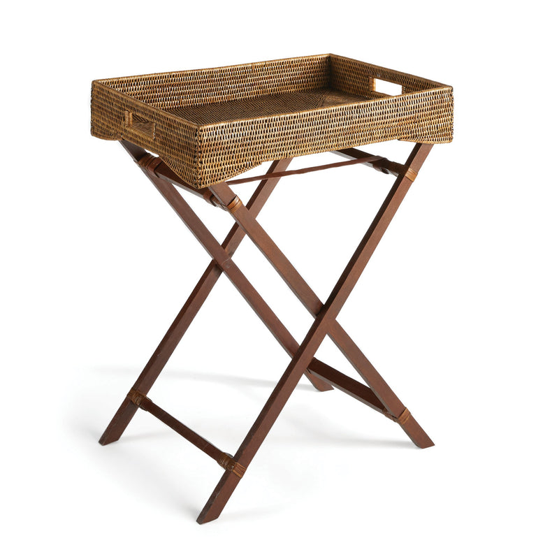 NAPA Home & Garden, BURMA RATTAN BUTLER TRAY TABLE